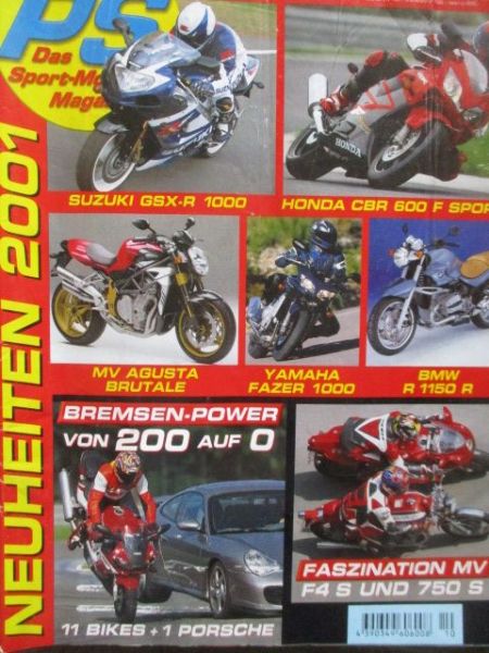 PS Das Sport-Motorrad Magazin 10/2000