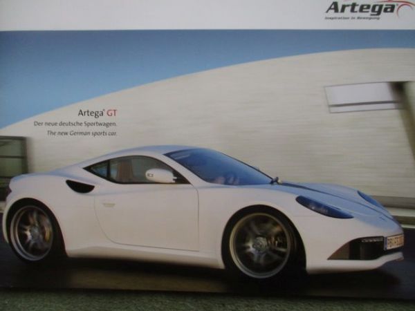 Artega GT +Preisliste 7-2008