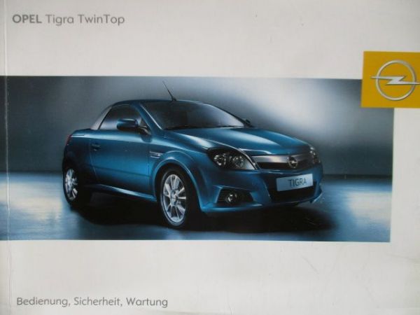 Opel Tigra Twin Top Bordbuch 9/2004