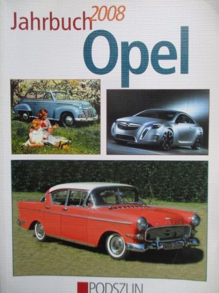 Podszun Eckart Bartels Opel Jahrbuch 2008