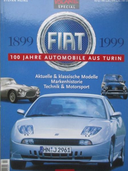 Heel Volante Special 100 Jahre Fiat 1899 - 1999 Sonderheft