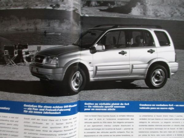 Suzuki Grand Vitara 5-Door Produktinformation 1998 mehrsprachig