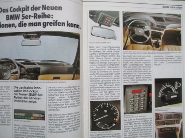 BMW informiert 5er Reihe E28