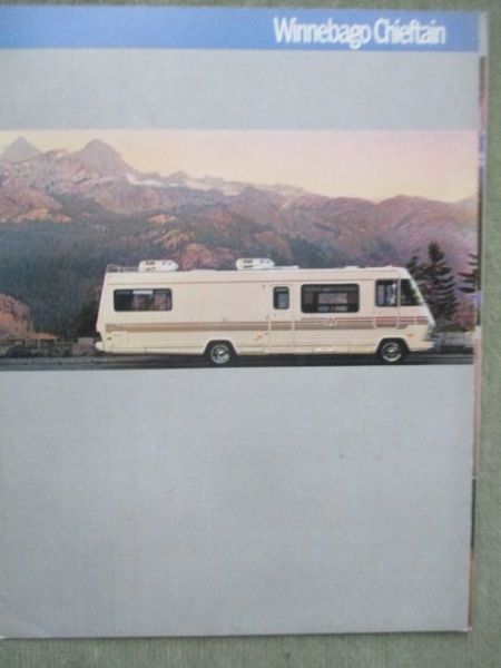 Winebago Chieftain Brochure 1985