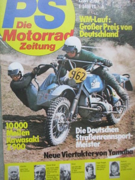 PS Motorrad Zeitung 10/1976
