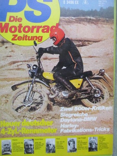 PS Motorrad Zeitung 5/1976