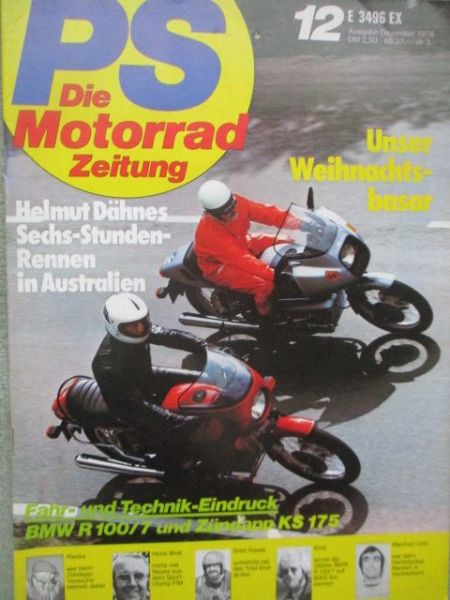 PS Motorrad Zeitung 12/1976