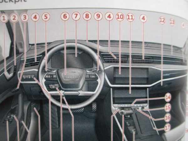 Audi A6 (4K) Instruktionsbok Dansk 11.2022