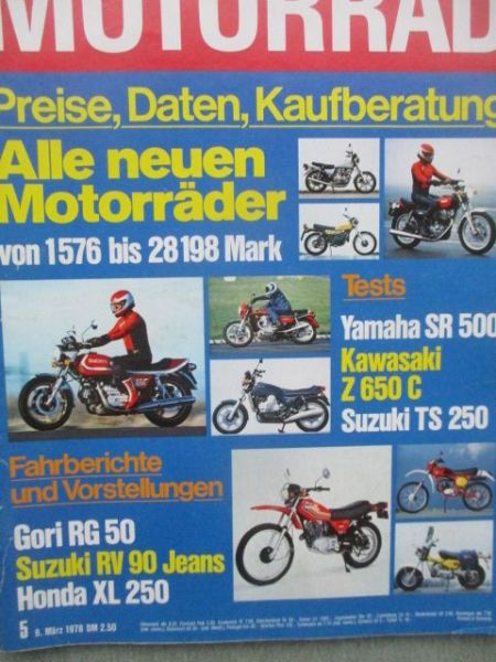 Motorrad 5/1978