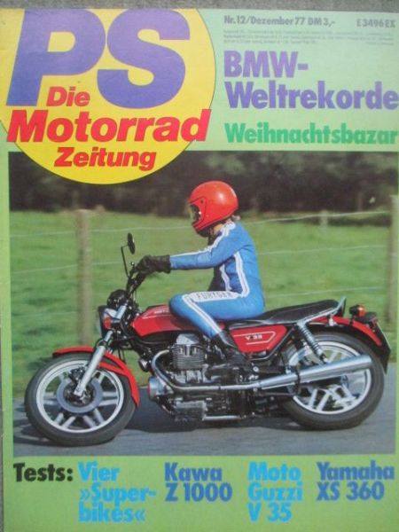 PS Motorrad Zeitung 12/1977