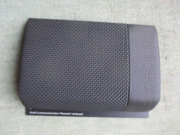 BMW 5er Reihe Stoff-/Lederkombination Plectoid Anthrazit