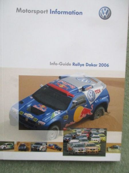 VW Motorsport Information Info Guide Rallye Dakar 2006