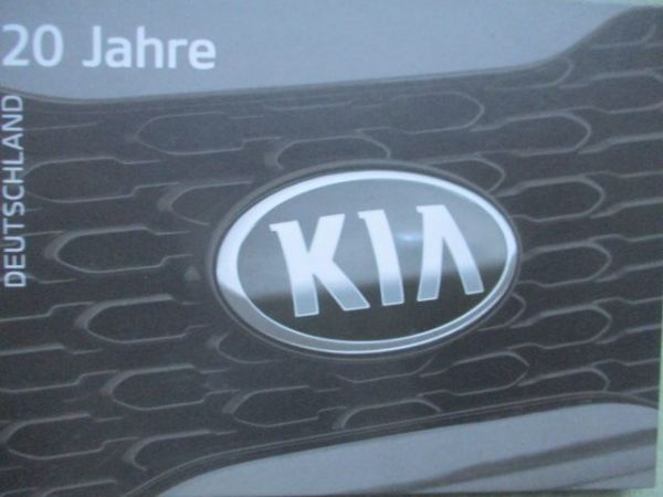 Kia Deutschland Buch 20 Jahre