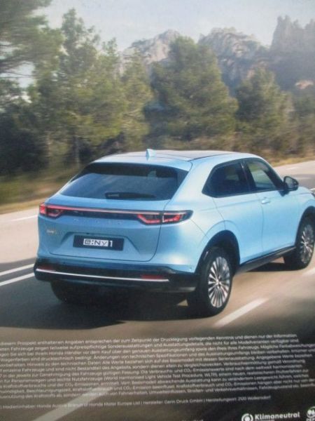 Honda e:Ny1 Prospekt 9/2023