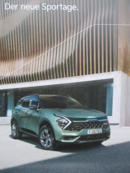 Kia Sportage (NQ5) 1.6CRDi 116ps und 136ps 1.6T-GDI 150ps +180ps Katalog