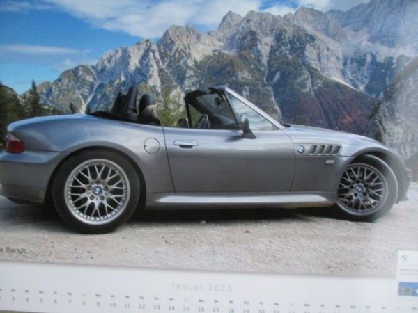 BMW Club Z3 roadster E36/7 Kalender 2023 Format 30x42cm