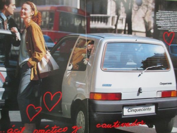 Fiat Cinquecento Farbkatalog Spanisch