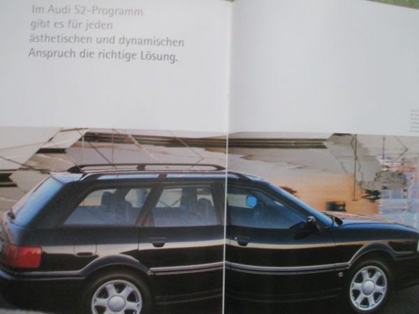 Audi S2 Limousine, Coupé & Avant Typ89 Juli 1994