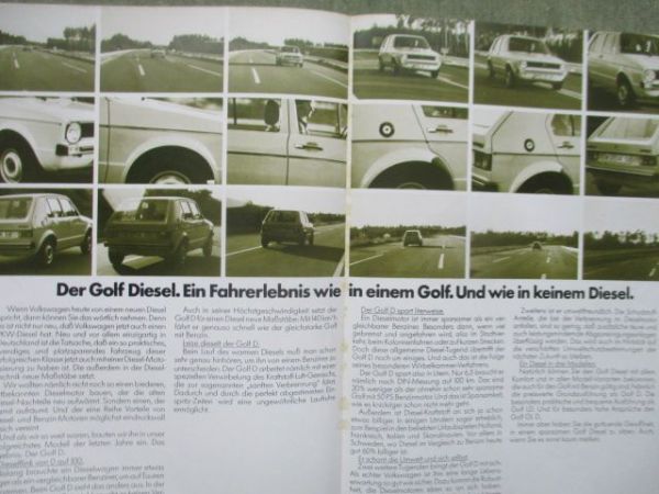 VW Golf I Typ17 Diesel September 1976