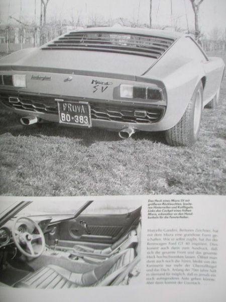 Auto Zeitung Hans-Karl Lange Lamborghini Alle Sportwagen seit 1963