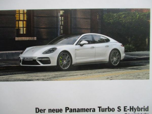 Porsche Panamera Turbo S E-Hybrid Buch 2/2017