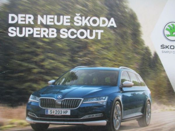 Skoda Superb Scout Typ 3V Dezember 2019