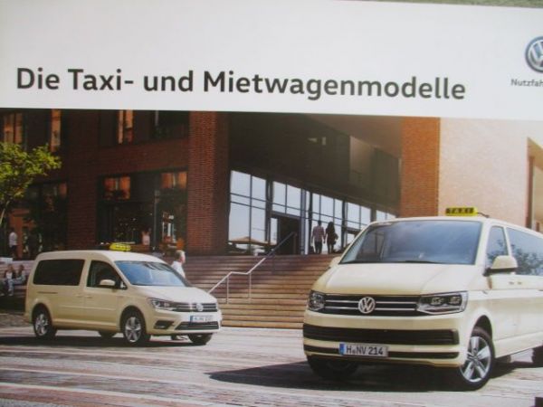 VW Taxi- Mietwagenmodelle 11/2018