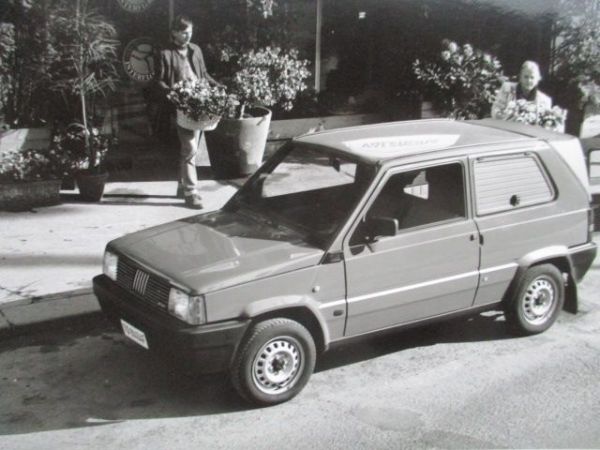 Fiat Panda Van 4/1987 Pressefoto 19x24cm