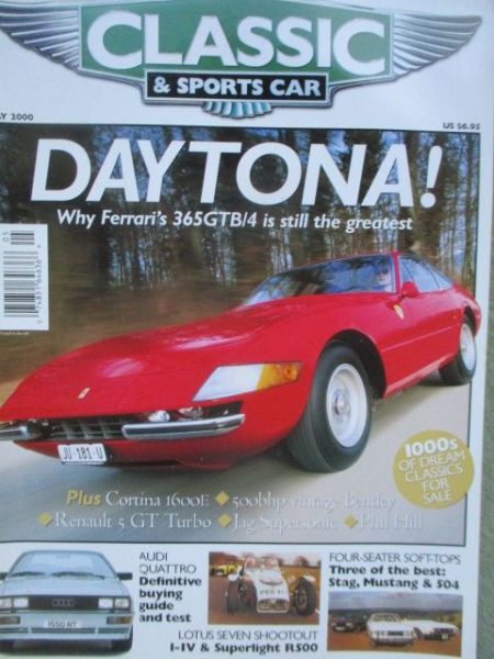 Classic & Sports Car 5/2000