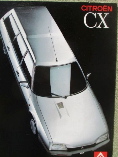 Citroen CX Break Pospekt Deutsch