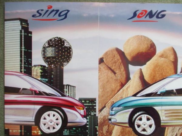 pininfarina sing song Prospekt italienisch Studie Conzept