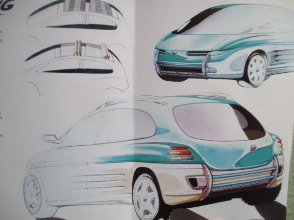 pininfarina sing song Prospekt italienisch Studie Conzept