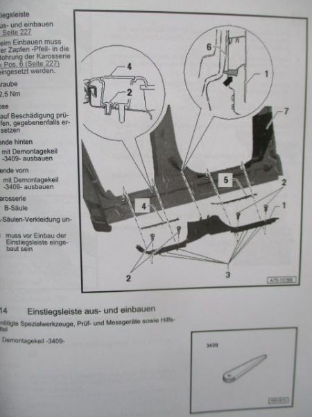 TEC Verlag Audi Q7 Typ 4L Karosserie Montagearbeiten innen band 1