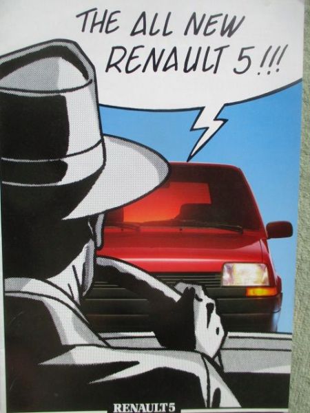 Renault 5 II TC TL GTL TS TSE+GT Turbo Englisch