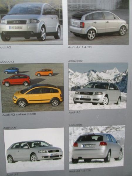Audi News Pressefotoheft 9/2003
