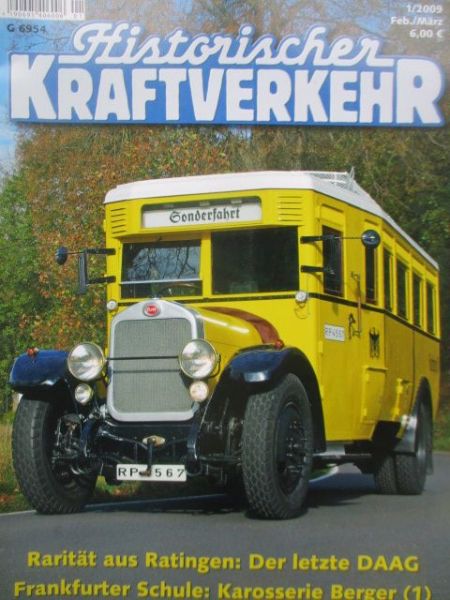 Historischer Kraftverkehr 1/2009