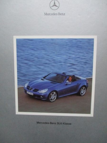 Mercedes Benz SLK-Klasse R171 Pressebox 3/2004