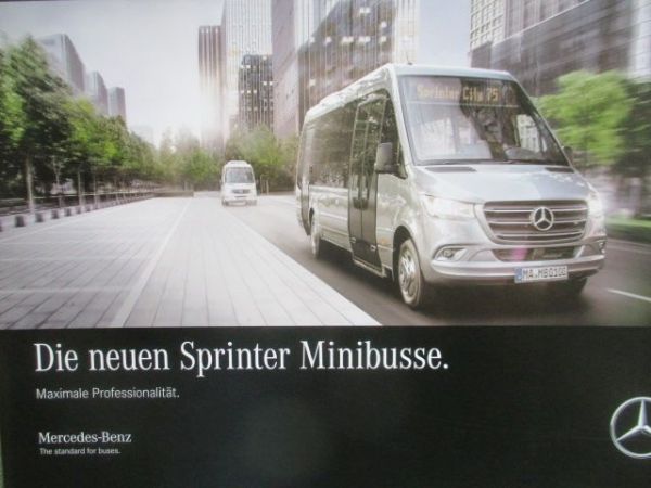 Mercedes Benz Sprinter Minibusse 8/2018