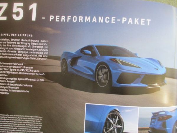 Chevrolet Corvette C8 Stingray Ausstattung & Preise Modelljahr 2023