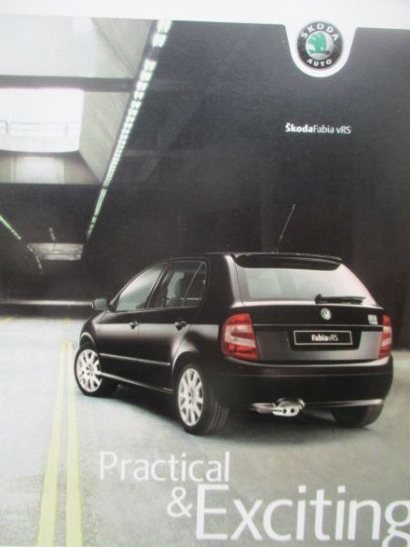 Skoda Fabia vRS Practical & Exciting 3/2005 UK