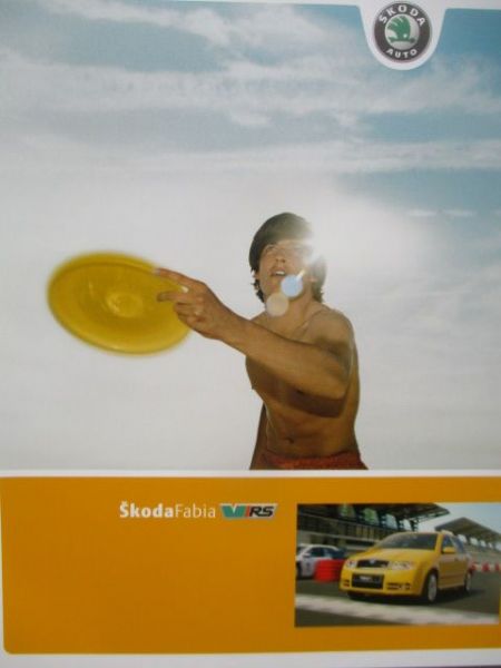 Skoda Fabia RS Prospekt 10/2004