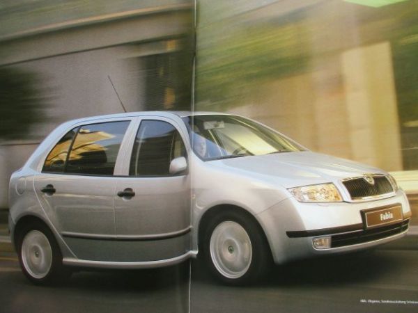 Skoda Fabia (6Y) Prospekt Januar 2004+Preisliste