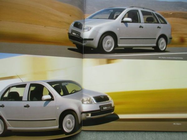 Skoda Fabia (6Y) Prospekt Januar 2004+Preisliste