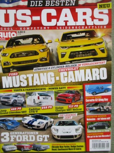 Auto Zeitung US-Cars 1-2016