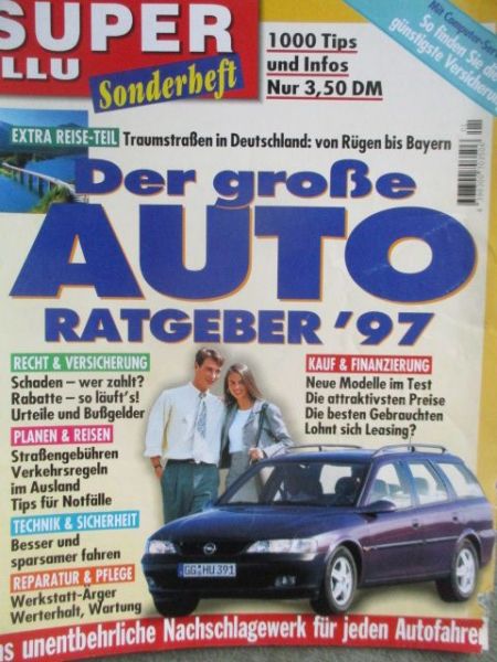 Super Illu Sondeheft Auto Ratgeber 1997