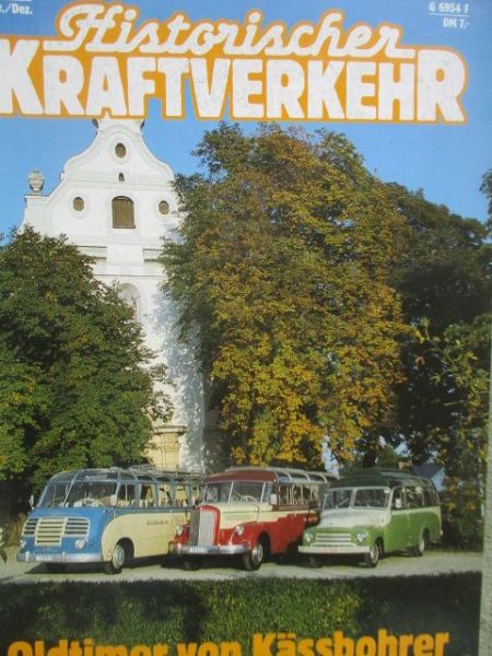 Historischer Kraftverkehr 6/1989