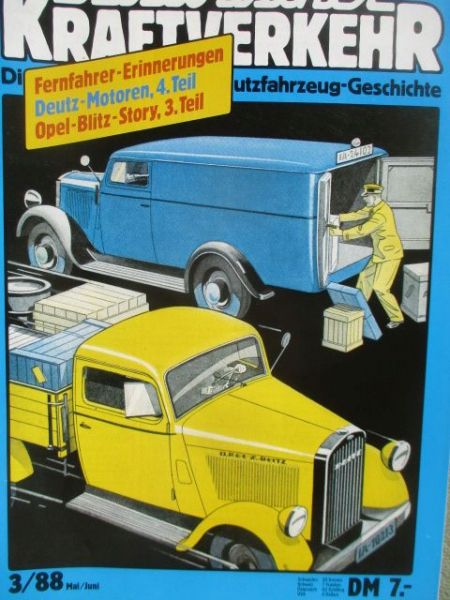 Historischer Kraftverkehr 3/1988