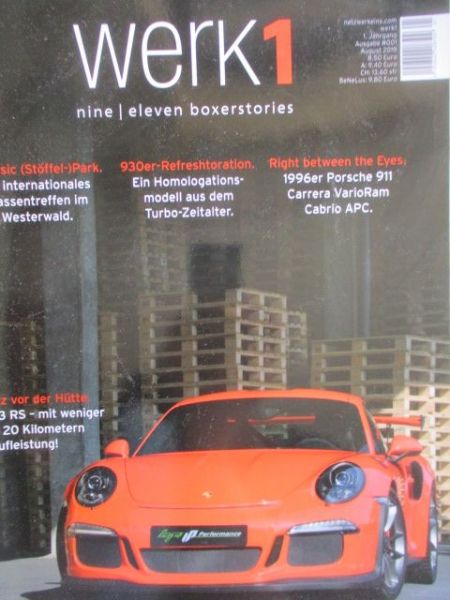 werk1 Porsche August 2019