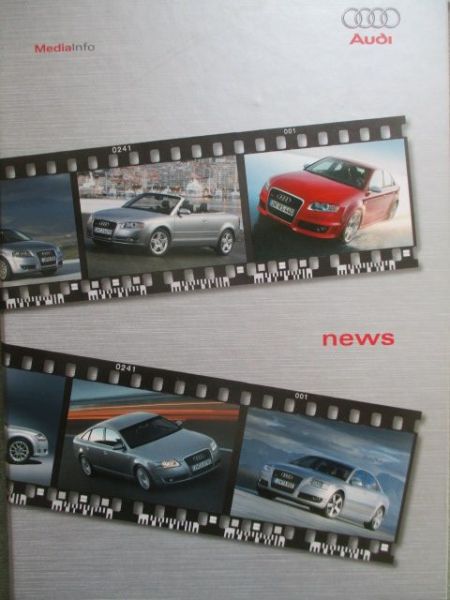 Audi Pressemappe September 2005