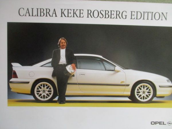 Opel Calibra Keke Rosberg Edition +Preis Januar 1995